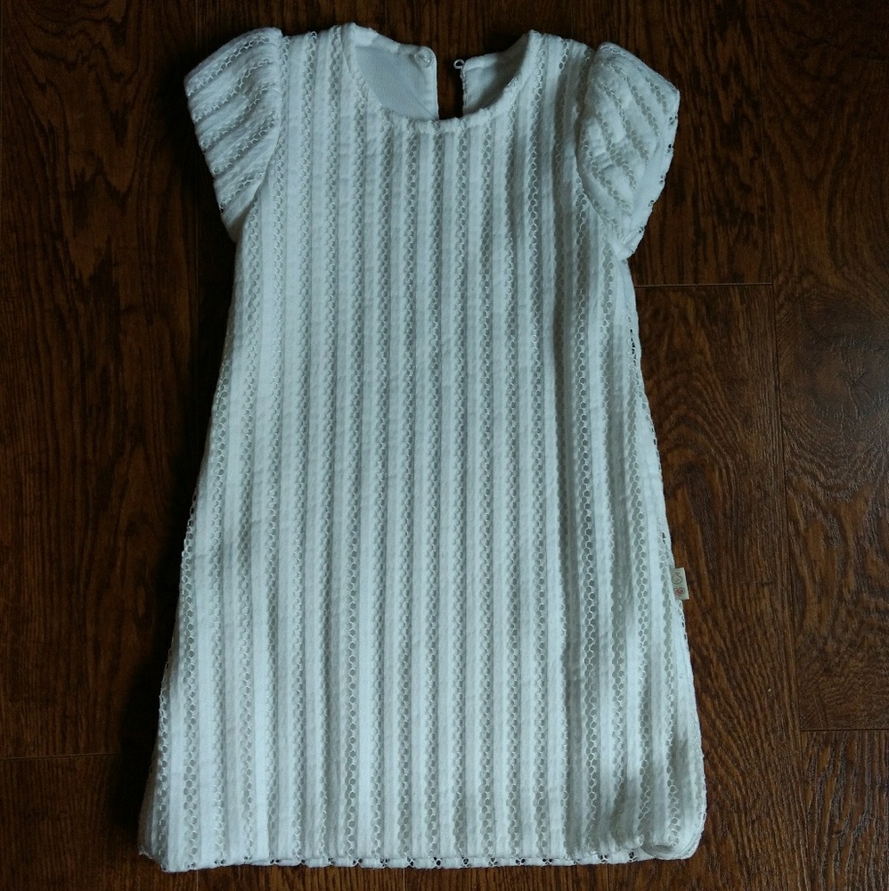 Lilax girls 3t white dress
